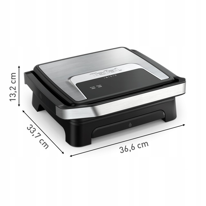 Grill elektryczny TEFAL Inicio GC271D10 2000 W 2w1 panini opiekacz
