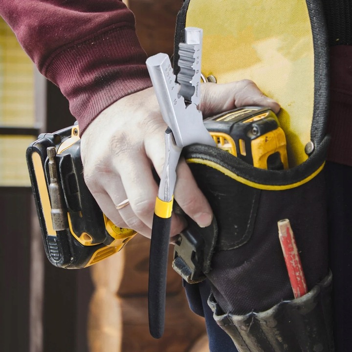ZACISKARKA PRASKA DO KABLI PRZEWODÓW TULEJEK KOŃCÓWEK 0,5-16 MM