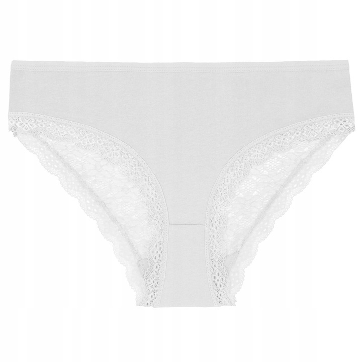 4x Koronkowe FIGI MAJTKI DAMSKIE Bawełniane Koronka Kobiecie MORAJ r. S