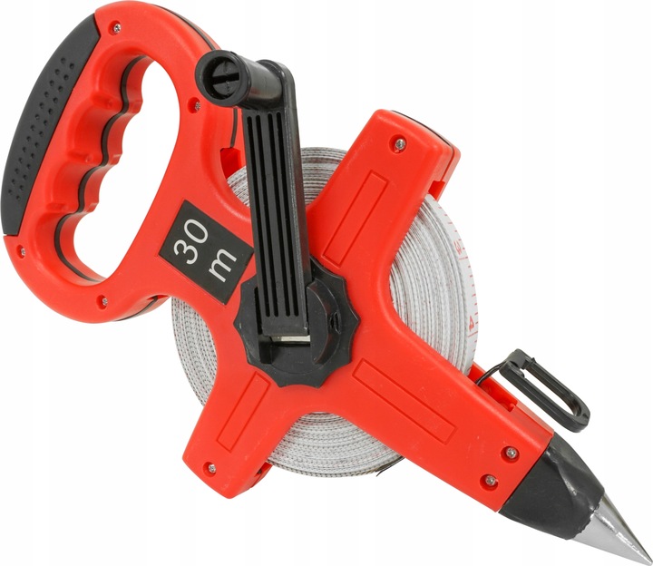 MIARA TAŚMA MIERNICZA METRÓWKA TAŚMOWA ZWIJANA MIARKA Z UCHWYTEM