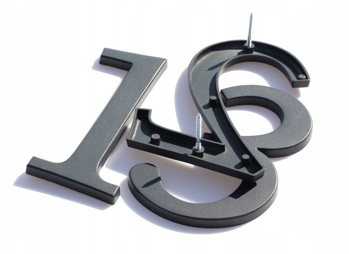 numer domu numer na dom cyfry na dom tablica na dom adres 3D premium