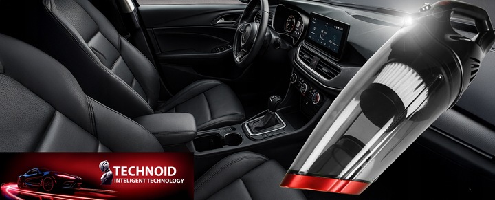 ODKURZACZ SAMOCHODOWY CYKLONOWY 400W BEZPRZEWODOWY BEZWORKOWY HEPA