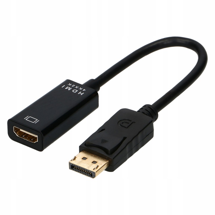 Adapter Kabel Display Port do HDMI 2.0 przejściówka do monitora DP 4K 60Hz