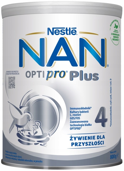 MLEKO w puszce NESTLE NAN OPTIPRO PLUS 4 800g