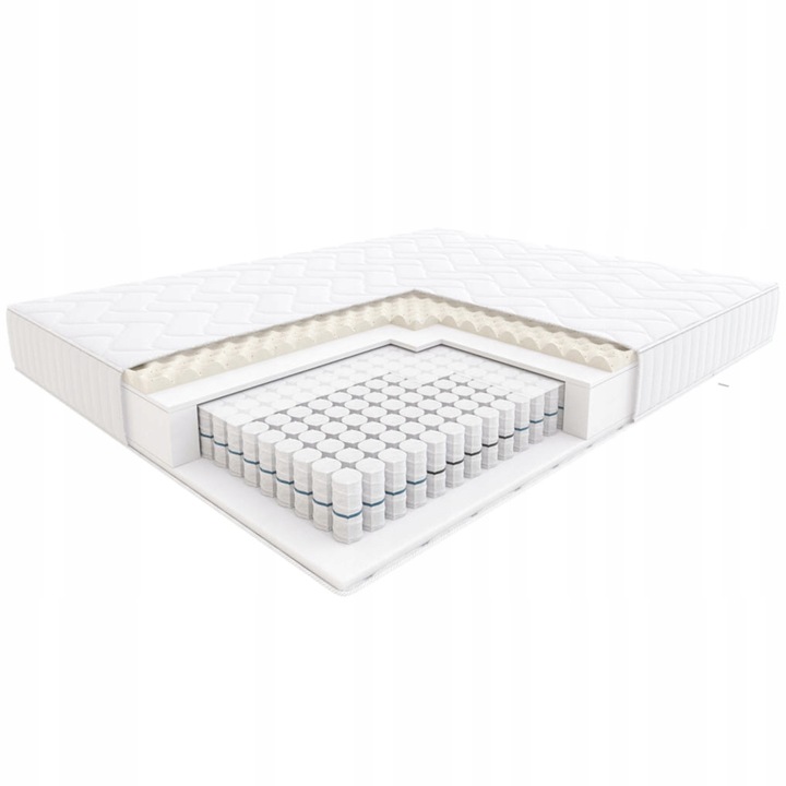 Materac Sprężynowy ZORBA Hilding 160x200 cm Kieszeniowy H2 H3