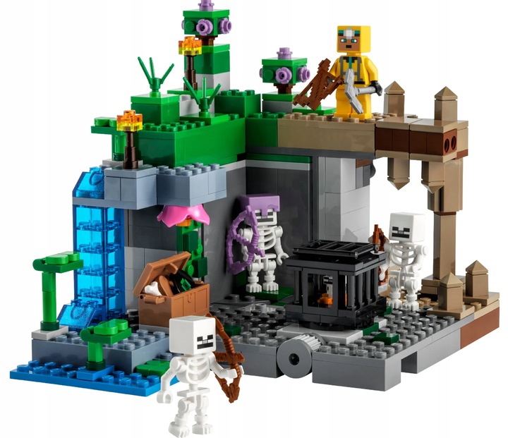 LEGO Minecraft Loch szkieletów 21189