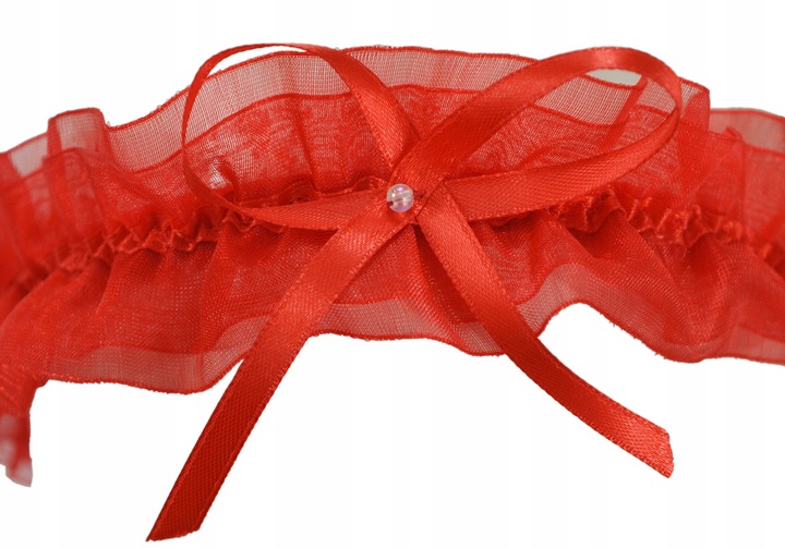 JULIMEX podwiązka MONACO RED PW 03 czerwone STUDNIÓWKA