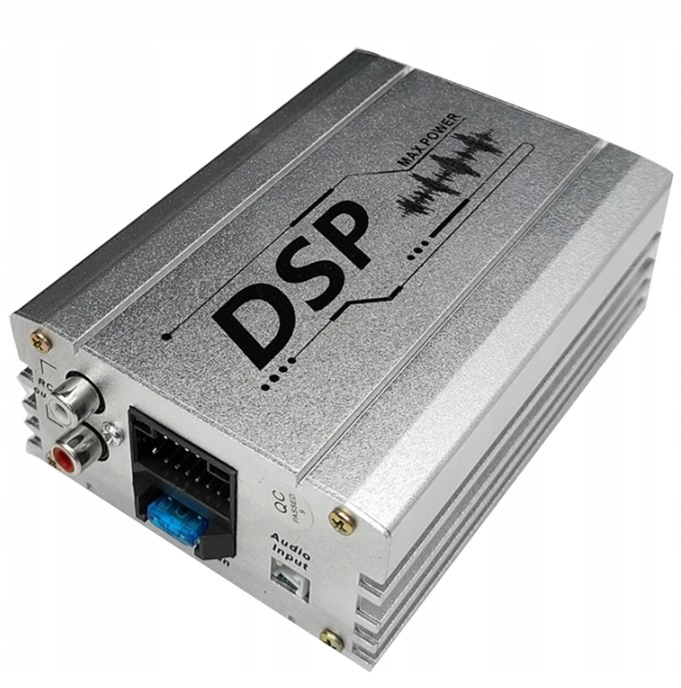 Wzmacniacz dźwięku 4x50W 10 kanałów DSP do radia z android Bluetooth