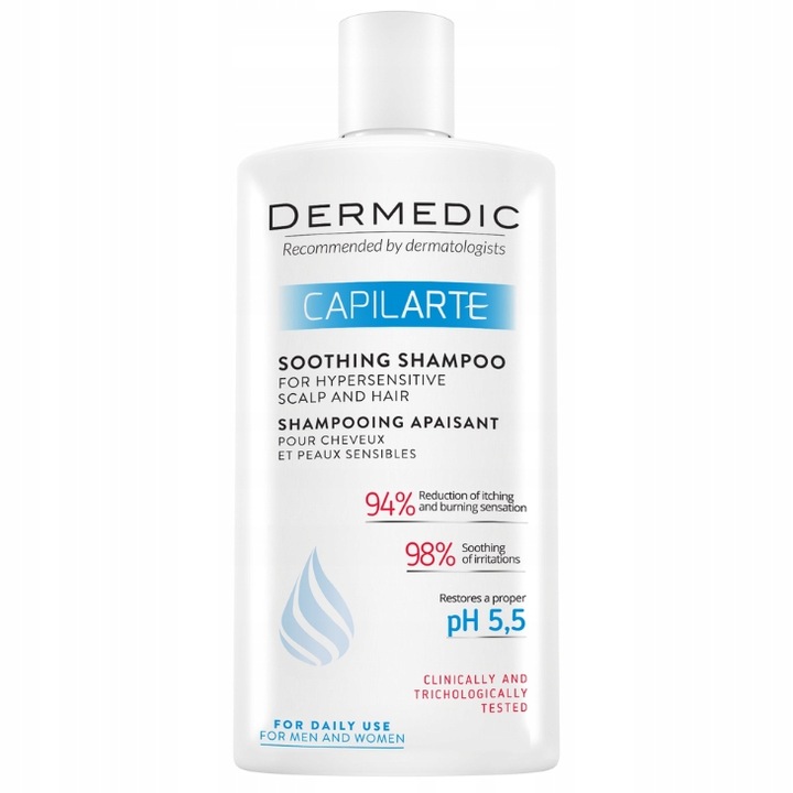 DERMEDIC CAPILARTE 300 ml Szampon Kojący
