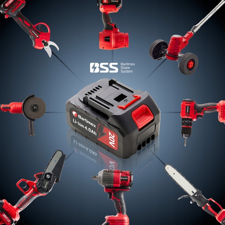 Pilarka Akumulatorowa Piła Łańcuchowa 20V 800W 2 akumulatory 2,0Ah