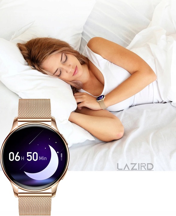 ZEGAREK DAMSKI SMARTWATCH AMOLED EKG POMIAR CUKRU CIŚNIENIE TEMPERATURA