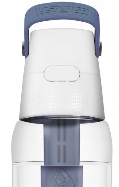 DAFI SOLID Butelka filtrująca z wkładem filtrującym kolor Jeansowy 0,7