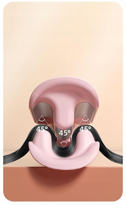 LOKÓWKA DUOMEI Profesjonalna Lokówka Falownica do włosów różowy 32MM