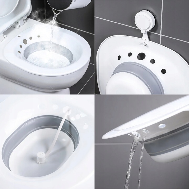Bidet sanitarny do higieny intymnej nakładka toaletowa na sedes z