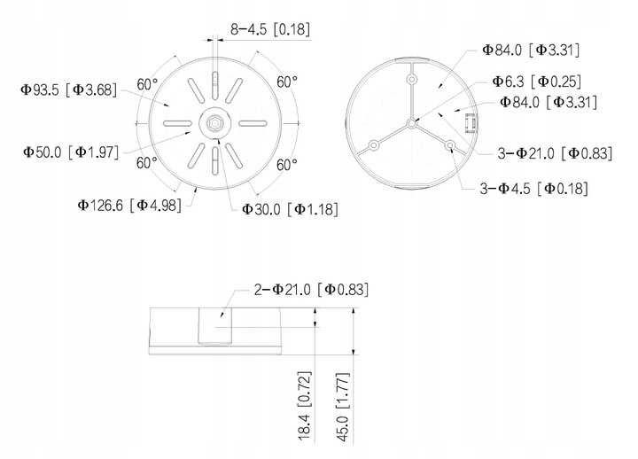 UCHWYT DAHUA PFA1320R