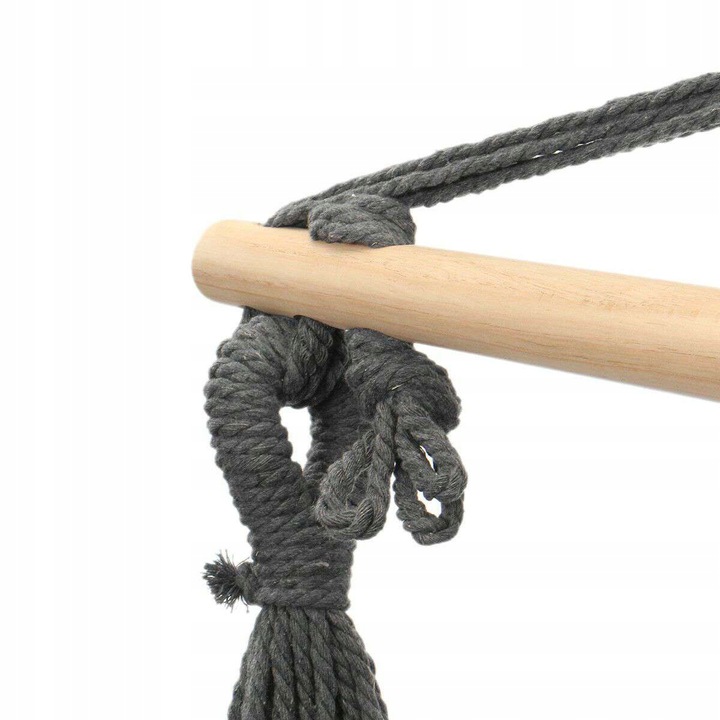 FOTEL WISZĄCY OGRODOWY BRAZYLIJSKI BUJANY HUŚTAWKA HAMAK KOKON + 2