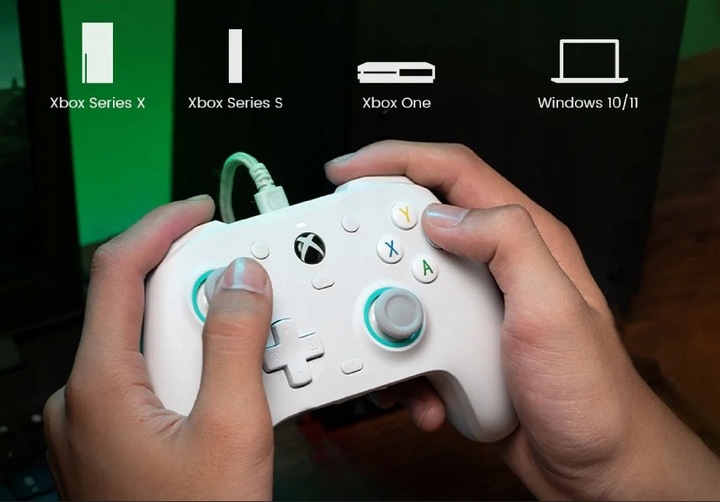 Pad Kontroler Przewodowy GameSir G7 SE do PC Xbox Series One Win 11Gamepad