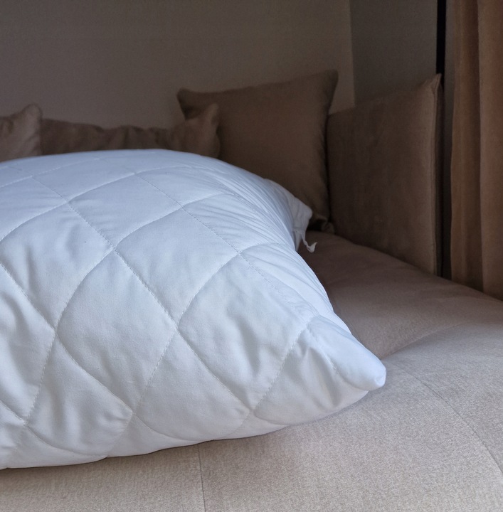 2 x PODUSZKA 70X80 ANTYALERGICZNA GRUBA POLSKA PRODUKCJA