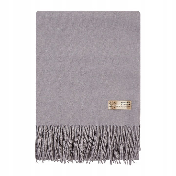 KOC Wełniany cieply 100% wełna nowozelandzka 140x200 Cozy Blankets