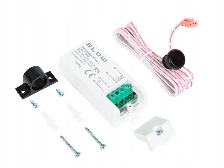 WŁĄCZNIK BEZDOTYKOWY DWUBIEGOWY MEBLOWY DO LED CZUJNIK RUCHU NA