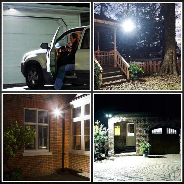 Naświetlacz LED SLIM 30W halogen czujnik ruchu zmierzchu reflektor halogen