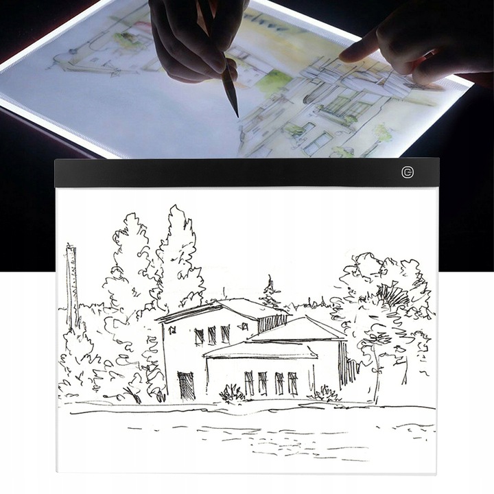 PRAKTYCZNA TABLICA DO KOPIOWANIA A3 LED