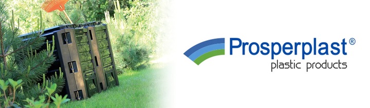 KOMPOSTOWNIK OGRODOWY DOMOWY 800 l Prosperplast Modułowy Duży Dwukomorowy