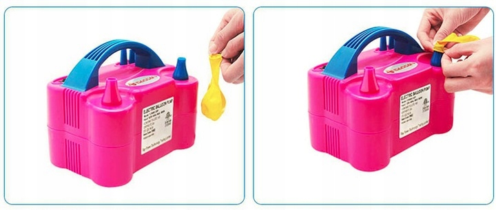 ELEKTRYCZNA POMPKA DO BALONÓW MOCNA + WIĄZADEŁKO