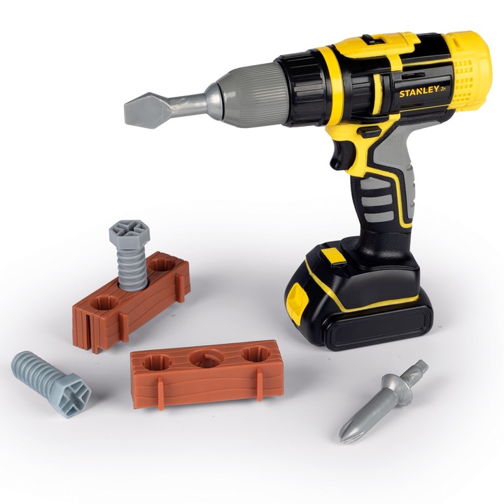 Smoby Stanley Jr. - Mechaniczna Wiertarko - wkrętarka