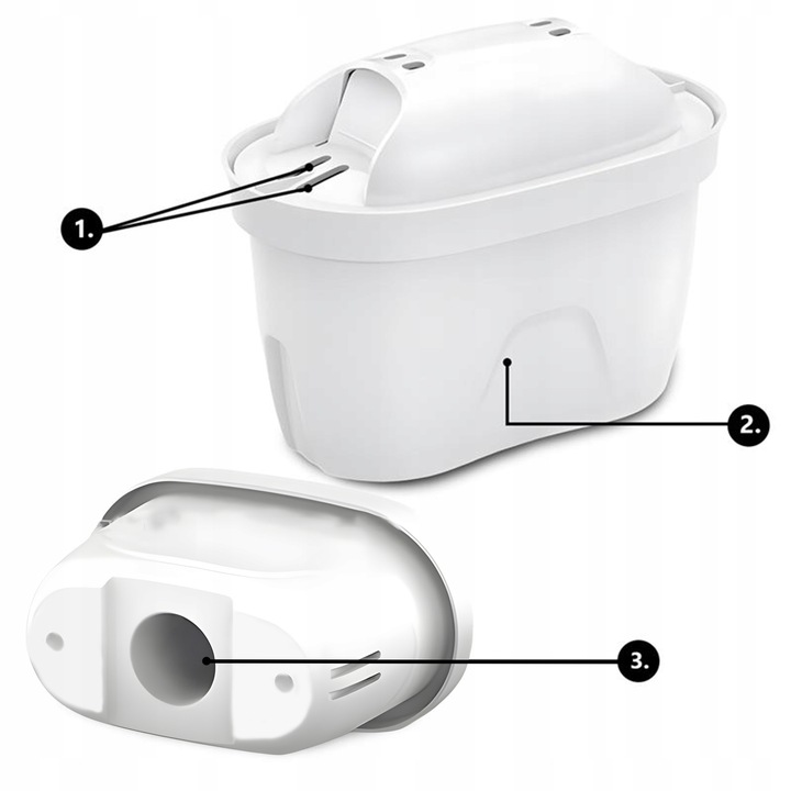 10X FILTR WODY WKŁAD FILTRUJĄCY DO DZBANKA ZAMIENNIK AQUAPHOR DAFI