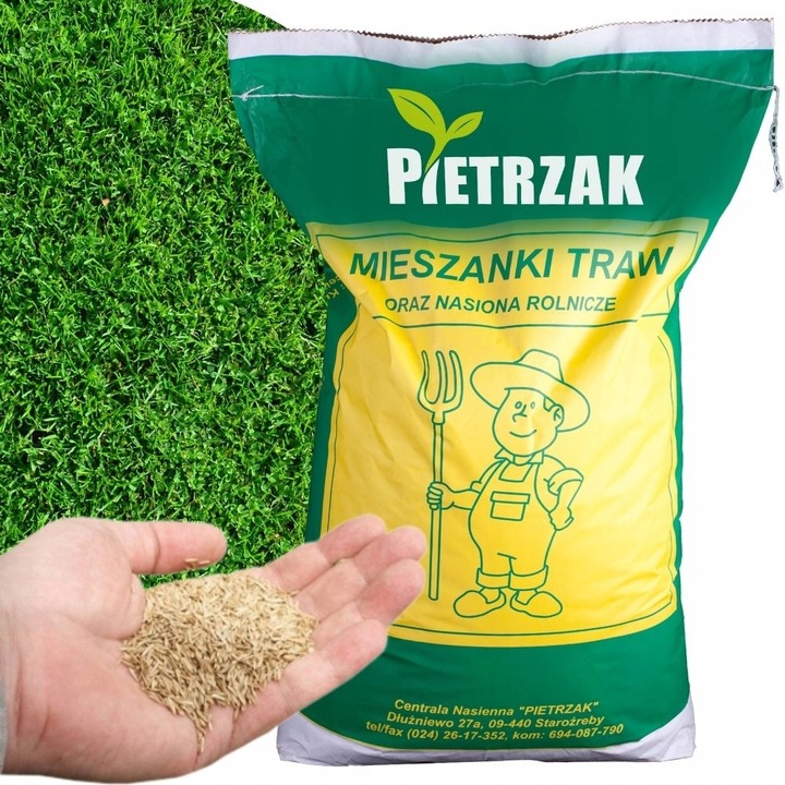 Trawa MIESZANKA Kośna Pastwiskowa 10kg Na Siano Dla Bydła Krów z KONICZYNĄ