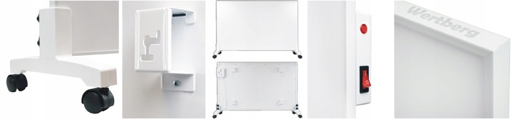 grzejnik elektryczny na podczerwień 770W promiennik panel WERTBERG IR