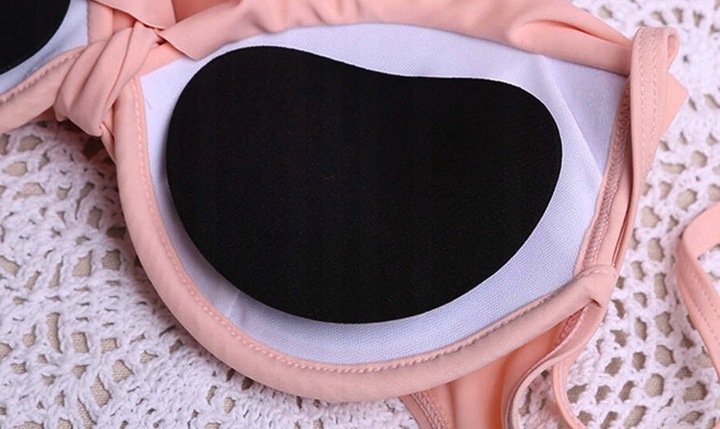 MOCNE SAMOPRZYLEPNE WKŁADKI EFEKT PUSH UP STRÓJ STANIK BIKINI WODOODPORNE