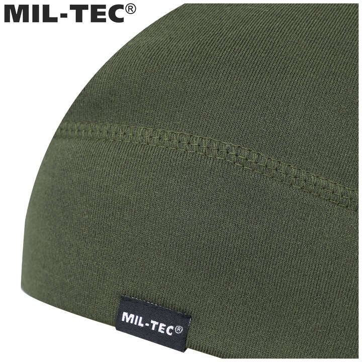 CZAPKA ZIMOWA TERMOAKTYWNA SPORTOWA MIL-TEC BEANIE SOFT POLAROWA OLIVE