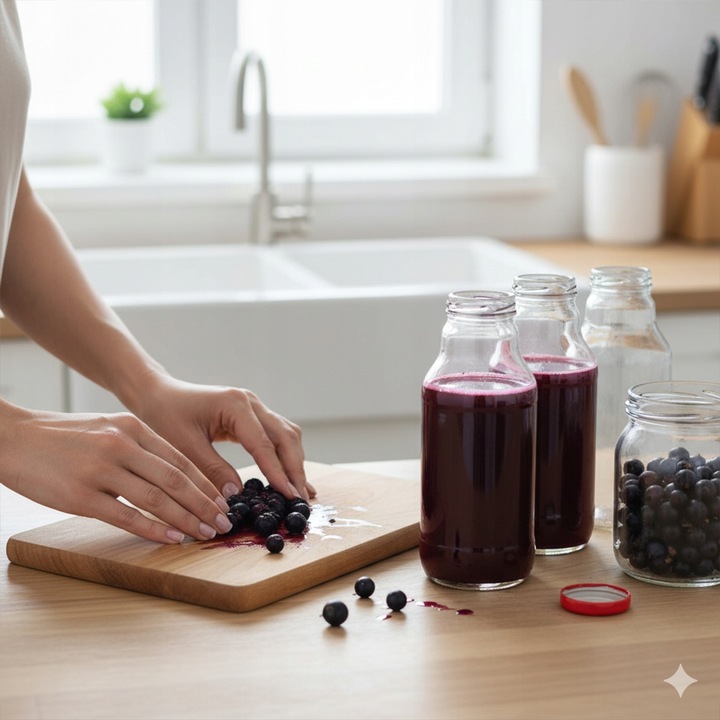 10x BUTELKA NA SOK KUBUŚ SOCZEK 330ml + ZAKRĘTKA BUTELKI SZKLANE NA SYROP