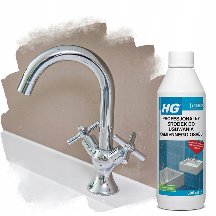 HG środek do usuwania kamienia osadu z mydła zacieków odkamieniacz