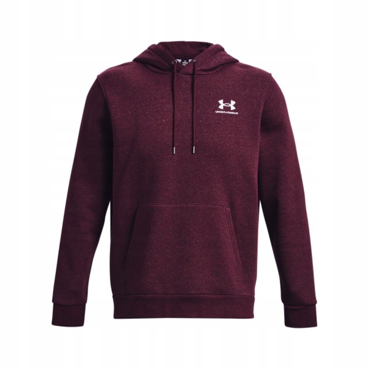 Under Armour Bluza Ua Essential Fleece Hoodie 1373880 Bordowy Loose Fit