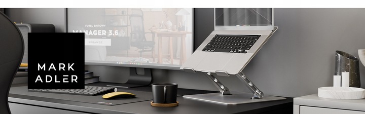 Podstawka Obrotowa pod laptopa REGULOWANA STOLIK Mark Adler Stand 2.5