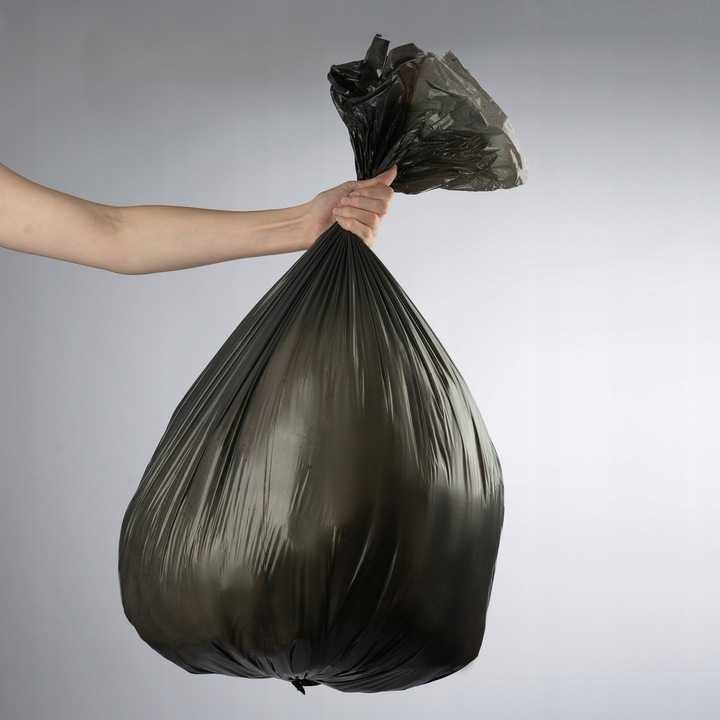 WORKI NA ŚMIECI 120L DO SEGREGACJI NA ODPADY WYTRZYMAŁE 100SZT BARDZO MOCNE