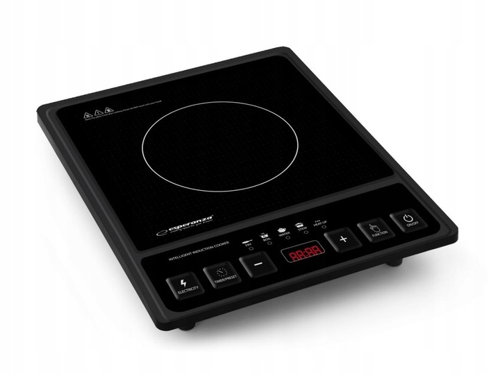 PŁYTA INDUKCYJNA KUCHENKA ELEKTRYCZNA PRZENOŚNA JEDNOPALNIKOWA