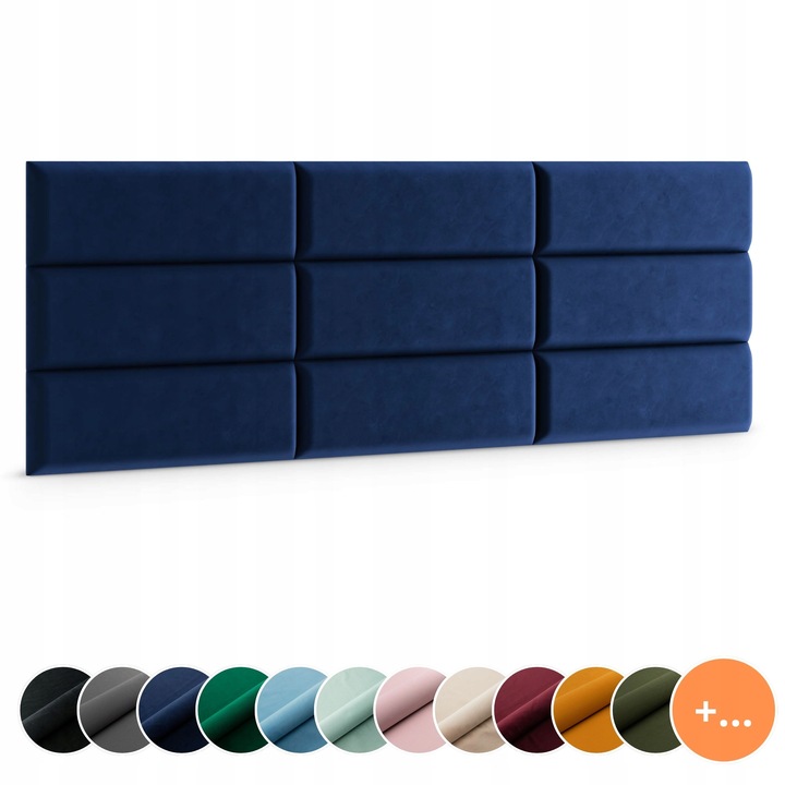 PANELE TAPICEROWANE NA ŚCIANĘ WEZGŁOWIE 90x30cm PANEL TAPICEROWANY