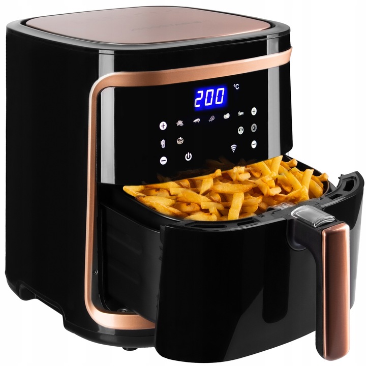 FRYTKOWNICA BEZTŁUSZCZOWA XXL AIR FRYER 7 L FRYTOWNICA 1900W LCD KOSZ