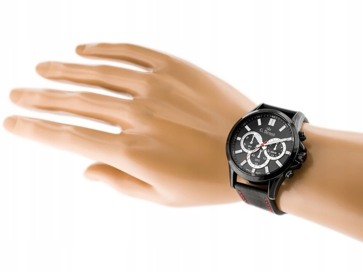 ZEGAREK MĘSKI G. ROSSI - CHOOPARD + BOX + GRAWER