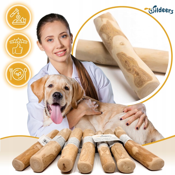 PATYK Z DRZEWA KAWOWEGO S NATURALNY KAWOWY GRYZAK DLA PSA WYTRZYMAŁY MAŁY