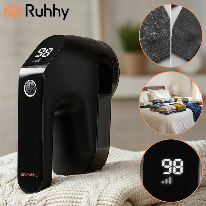 Golarka do Ubrań RUHHY Duża Mocna Maszynka Tapicerki Swetrów Kanapy