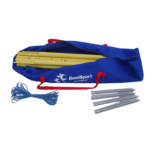 Zestaw do Badmintona SŁUPKI skł. + SIATKA + LINIE