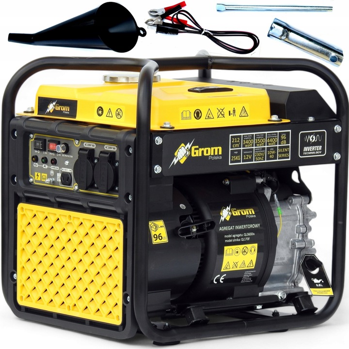 AGREGAT PRĄDOTWÓRCZY inwerterowy inwertorowy 4,4kW MIEDZIANY STOJAN