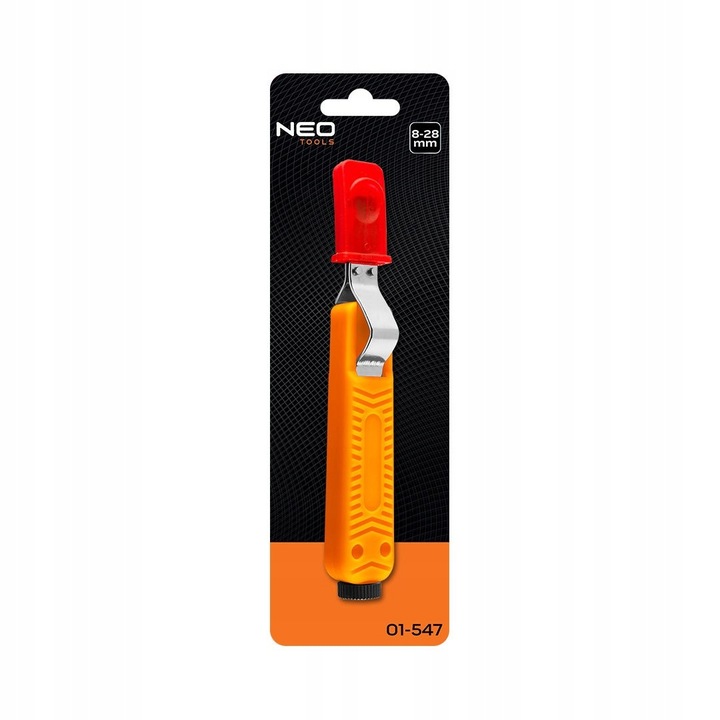 Ściągacz izolacji z hakiem nóż elektryka 180mm 01-547 NEO TOOLS