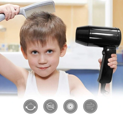 PRZENOŚNA SUSZARKA DO WŁOSÓW W SAMOCHODZIE, WTYCZKA ZAPALNICZKI, CZARNY