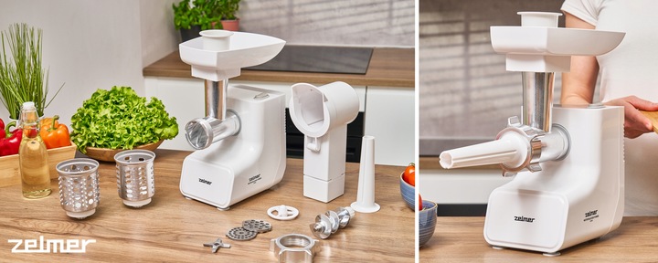 MASZYNKA DO MIELENIA MIĘSA MASZYNA ELEKTRYCZNA ZELMER 1500W 2 KG/MIN